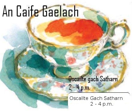 Caife Gaelach - Ionad Buail Isteach